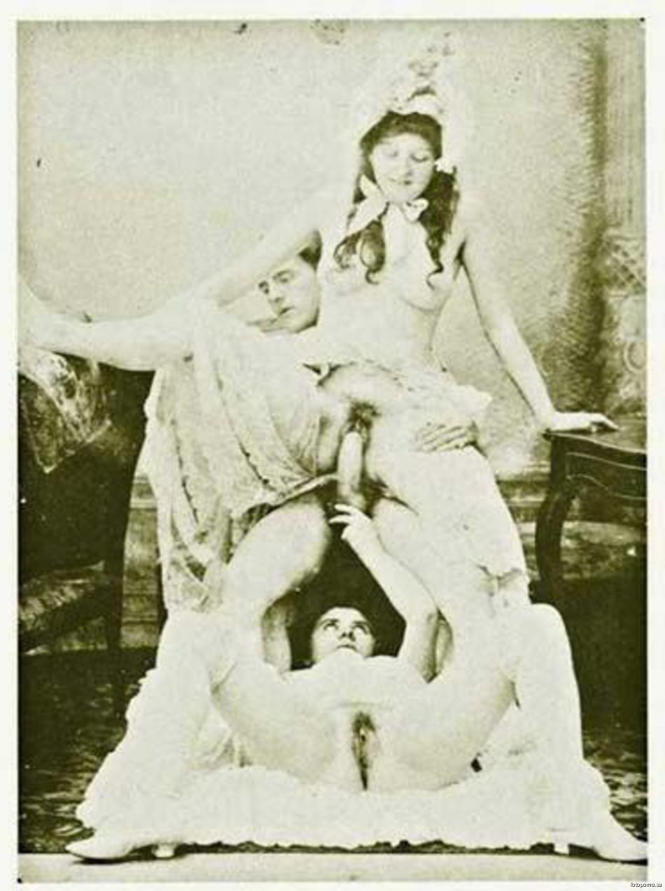 Slideshow victorian threesome 